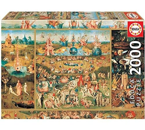 Educa - El Jardín de Las Delicias Puzzle, 2000 Piezas, Multicolor (18505)