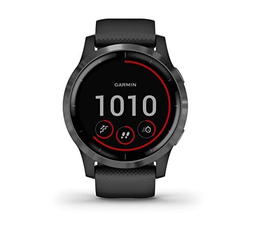 Garmin Vivoactive 4, Reloj Inteligente Unisex Adulto, Negro, M