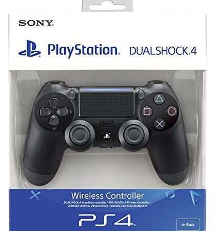 Sony - Dualshock 4 V2 Mando Inalámbrico, Color Negro V2 (PS4)