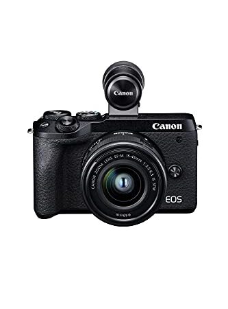 CANON EOS M6 Mark II Noir + 15-45 + Viseur