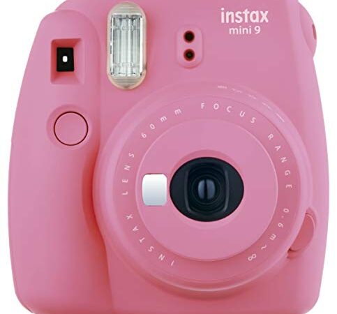 Fujifilm Instax Mini 9 - Cámara instantánea, Solo cámara, Rosa