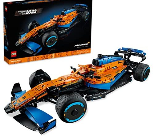 LEGO 42141 Technic Coche de Carreras McLaren Formula 1 2022, Maqueta para Construir, Set Deportes de Motor, Replica de Deportivo F1 para Adultos