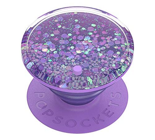 PopSockets PopGrip - Soporte y Agarre para Teléfonos Móviles y Tablets con un PopTop Intercambiable - Tidepool Lavender