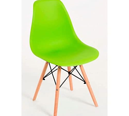 Regalos Miguel - Sillas Comedor - Silla Tower Basic - Verde Pistacho - Envío Desde España