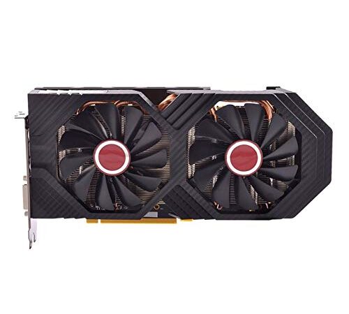 WSDSB Tarjeta De Video Fit For XFX RX 580 8GB Tarjetas De Gráficos AMD Radeon RX580 8GB 2304SP Tarjetas De Pantalla De Video GPU Desktop Computer Juego Mapa VideoCard PUBG Tarjeta gráfica Performance