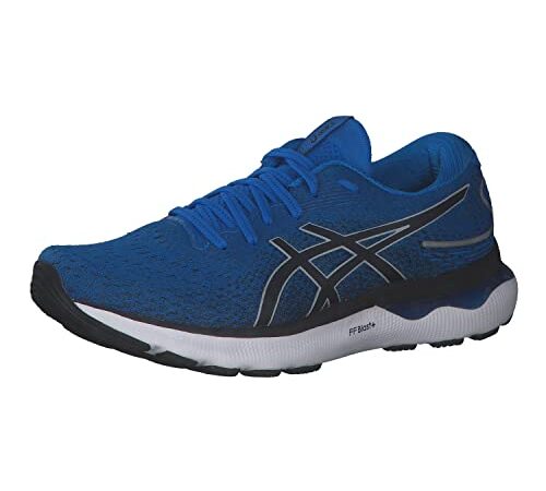 ASICS Gel-Nimbus 24, Sneaker Hombre, Electric Blue/Piedmont Grey, 42.5 EU