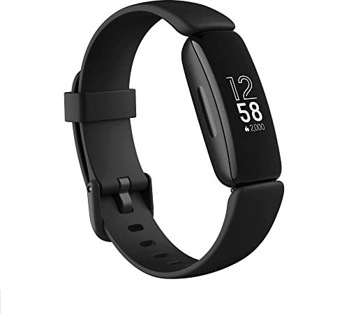 Fitbit Inspire 2 Black, Activity Tracker Unisex Adulto, Negro, Talla Única