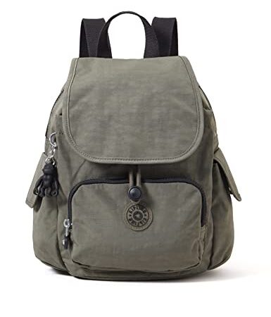 Kipling City Pack Mini, Backpacks para Mujer, Moss Verde, 14x27x29 cm (LxWxH)