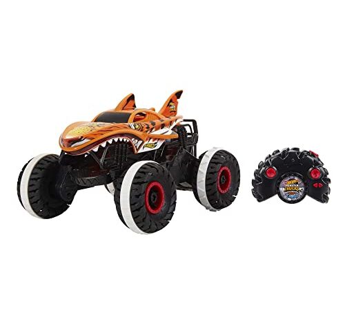 Hot Wheels Monster Trucks Radio Control Coche de Juguete teledirigido (Mattel HGV87)