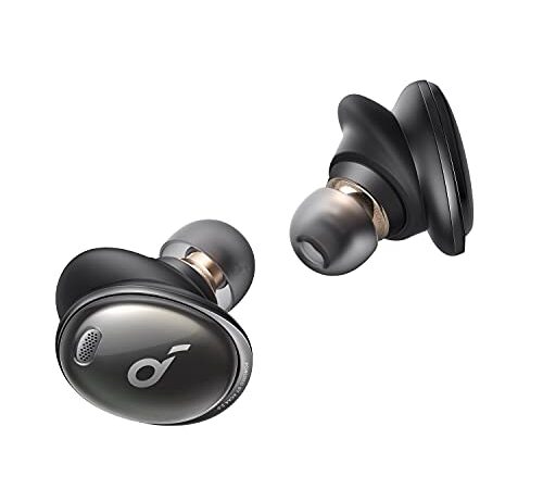 Soundcore de Anker Liberty 3 Pro Auriculares Inalámbricos Bluetooth Cancelación de Ruido Activa, con ACAA 2.0, HearID ANC, Fusion Comfort,Audio Alta resolución, 6 micrófonos, reproducción 32H