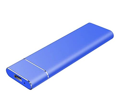 Disco Duro Externo, Disco Duro Ultra Delgado de 2TB de 2TB, un Disco Anti-cortesco portátil Anti-Drop USB3.1 Almacenamiento del Disco Duro para PC, Escritorio, computadora portátil, Drive