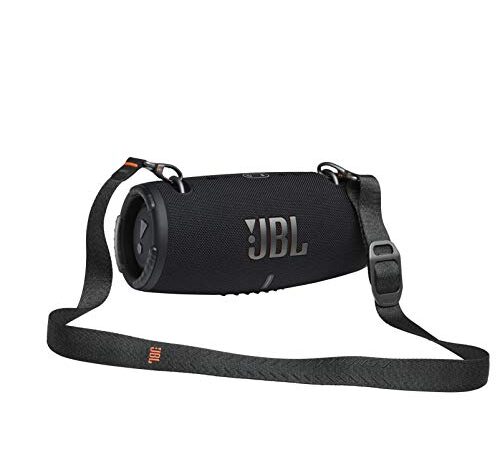 JBL Xtreme 3 - Altavoz Bluetooth portátil resistente al agua (IP67) y al polvo con PartyBoost y 15h de reproducción continua, negro