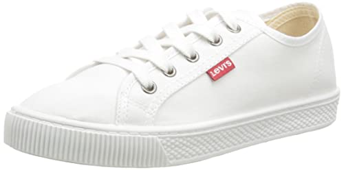 Levi's Malibu Beach S, Zapatillas Mujer, B White 33, 36 EU