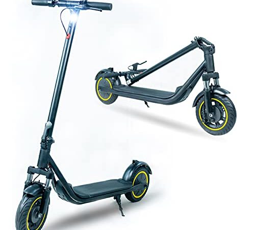 Patinete Electrico Adultos Freego E 10 Pro, neumáticos de 10 Pulgadas sin Mantenimiento,Velocidad 25 km / h, kilometraje máximo de 20-40 km, Potencia del Motor de 500 W, Scooter electrico