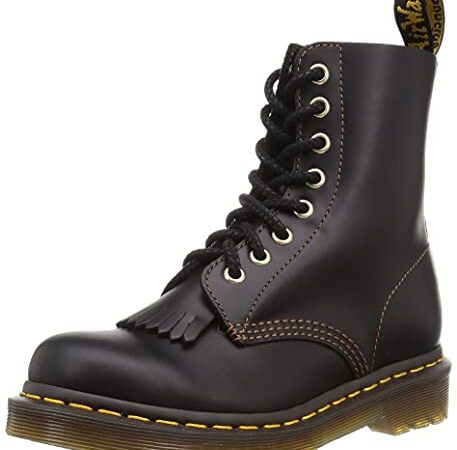 Dr. Martens, bovver Boots Mujer, Black, 40 EU