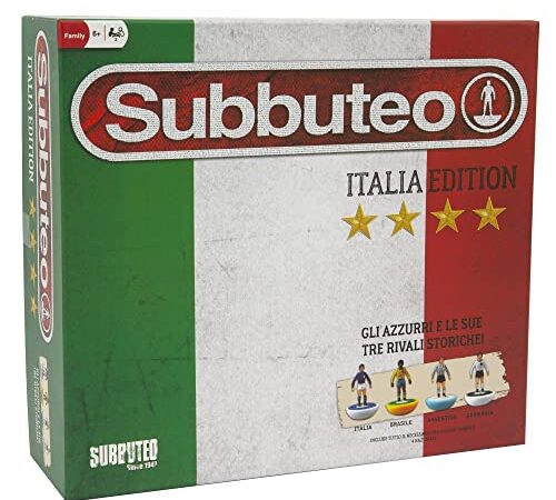 Hasbro Subbuteo Playset Italia Edition, Multicolor, Ninguna (63263)