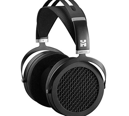 HIFIMAN SUNDARA - Auriculares estéreo de alta fidelidad magnéticos planares de tamaño completo para estudio y audiófilos (negro)