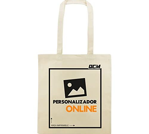 QCM Bolsa de Algodón Personalizada · Impresión directa (DTG) · sin limitación de colores · Tote Bag 240g/m²