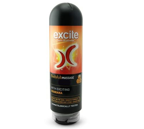 EXCITE Gel Lubricante a base agua con Guaraná de cultivo ecológico. Lubricante 2 en 1 efecto calor y hormigueo 200 ml