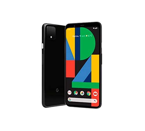 Google Pixel 4 - Smartphone 64GB, 6GB RAM, Dual Sim, Negro