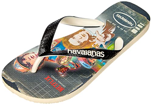 Havaianas Top Netflix, Chanclas Unisex Adulto, Multicolore (Stranger Things), 45/46 EU