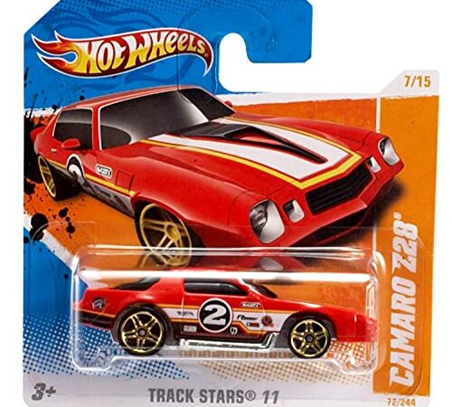 Hot Wheels (Mattel 5785) - Coches básicos pequeños, colores surtidos, 1 unidad