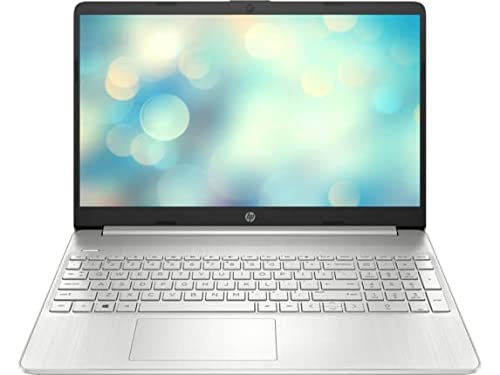 HP 15s-fq2172ns - Ordenador Portátil de 15.6" Full HD (Intel Core i3-1115G4, 8GB RAM, 256GB SSD, Intel UHD Graphics, Sin Sistema Operativo) Plata - Teclado QWERTY Español