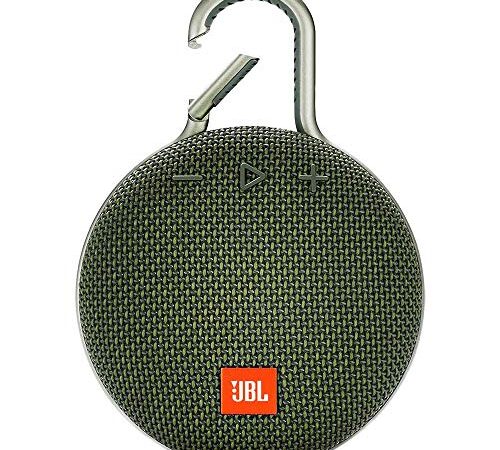 JBL - Altavoz Bluetooth inalámbrico portátil e impermeable, modelo Clip 3