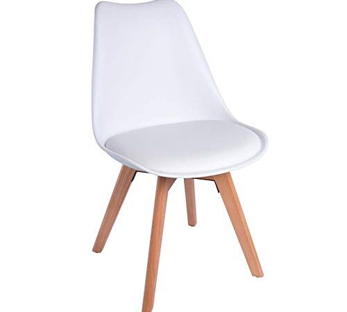 RegalosMiguel - Sillas Comedor - Silla Synk Basic - Blanco