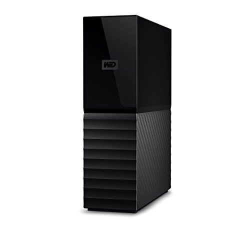 WD 8TB My Book Disco Duro Externo de Sobremesa, con USB 3.0 y software para la gestión de dispositivos, copia de seguridad y protección con contraseña, funciona con PC y Mac