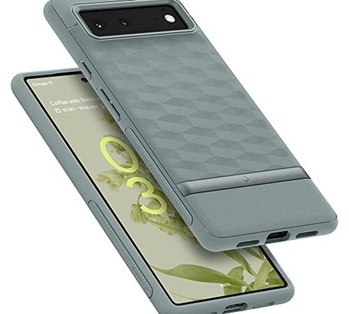 Caseology Funda Parallax Compatible con Google Pixel 6 - Sage Green