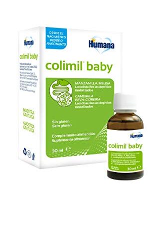 Humana Colimil Baby, Con Extractos Naturales Y Probióticos Para Las Molestias Del Cólico Infantil. Complemento Alimenticio, color Colimil Para Cólicos, 30 ml