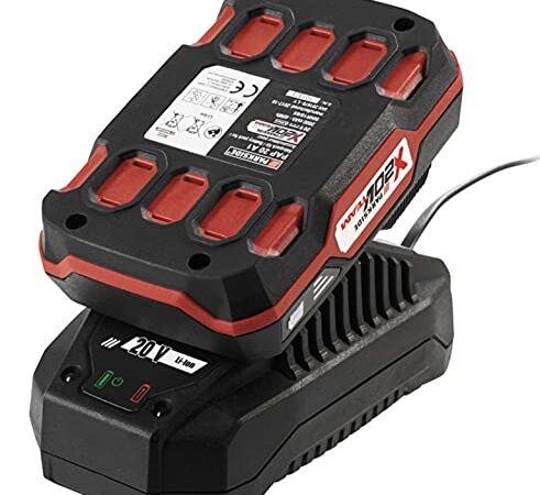 Parkside - Batería de 20 V, PAP, 20 A1, incluye cargador de batería de repuesto (20 V, X 20 V Team)