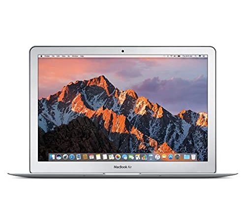 Principios de 2015 Apple MacBook Air con Intel Core i5 de 1,6 GHz, 13,3 Pulgadas, 8 GB de RAM, SSD de 128 GB (con Teclado QWERTY en español) Plata (Reacondicionado)