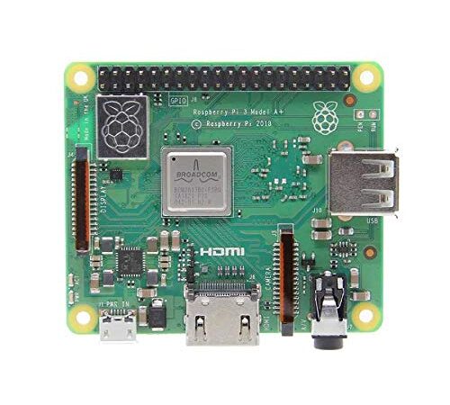 Raspberry Placa Base PI 3 Modelo A+, Cortex a 1.4GHZ, WiFi 5GHZ (11811853)