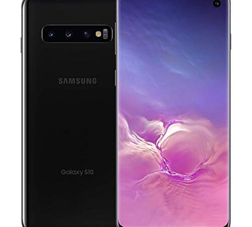 Samsung Smartphone Galaxy S10+ (Hybrid Sim) 128GB - Prisma Negro (renovado)