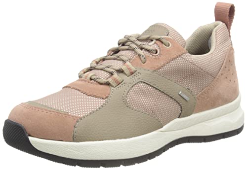 Geox D Braies B Abx B, Sneakers para Mujer, Rosa (Dk Rose) , 41 EU