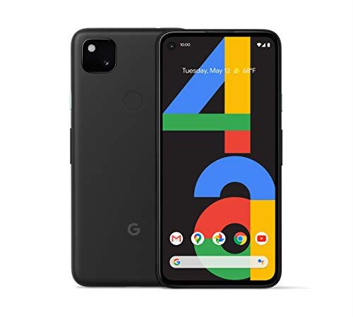 Google Pixel 4a - New Unlocked Android Smartphone - 128 GB of Storage - Up to 24 Hour Battery - Just Black