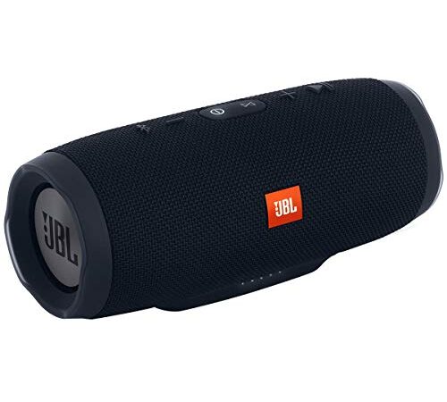 JBL Charge 3 - Altavoz inalámbrico portátil, color negro