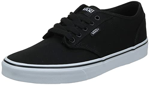 Vans Atwood, Zapatillas Hombre, Canvas Black/White, 43 EU