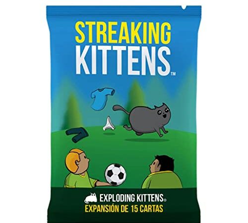 Exploding Kittens EKIEK05ES - Streaking - Expansión en Español