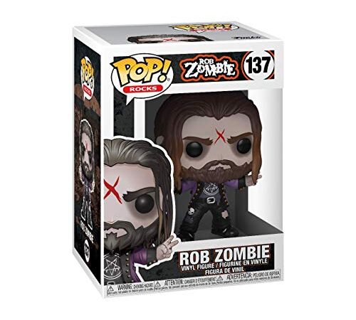 Funko Pop! Rocks Rob Zombie Collectible Figure - Figuras Miniaturas Coleccionables para Exhibición - Idea De Regalo - Mercancía Oficial - Juguetes para Niños Y Adultos - Fans De Music