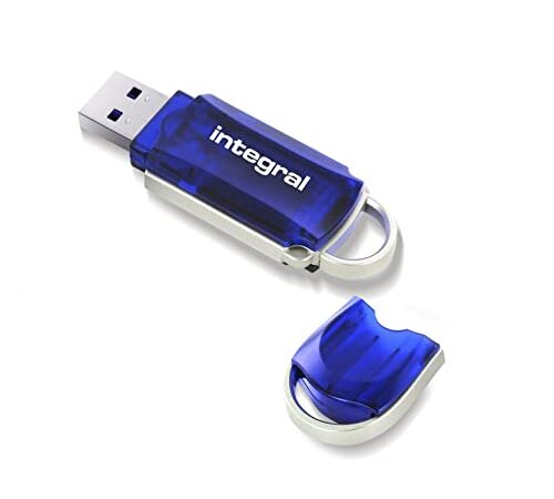 Integral Pen Drive Memoria USB 2.0 Courier de 32 GB Azul