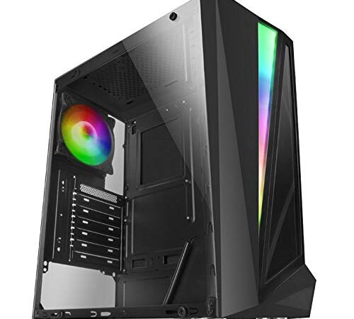 PC’S Gaming - PC Gaming AMZ 2022 *Rebajas* (RYZEN 5 3400G 4/8 4.2GHz, gráfica RX Vega 11, RAM 16GB, HDD 1TB + WiFi, Windows 11 Pro). PC Gamer, Ordenador de Juegos (RYZEN 5 3400G, HDD 1TB)