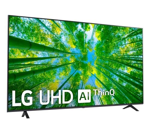 LG Televisor 75UQ80006LB - Smart TV webOS22 75 pulgadas (189 cm) 4K UHD, Procesador de Gran Potencia 4K a5 Gen 5, compatible con formatos HDR 10, H y HGiG