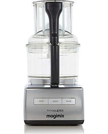 Magimix 4200 XL 950W 3L Cromo - Robot de cocina (3 L, Cromo, 1 L, 850 L, 950 W)